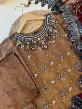 GLAMOURA BY NOOR'S SEMI-STITCHED 3PC | D-07